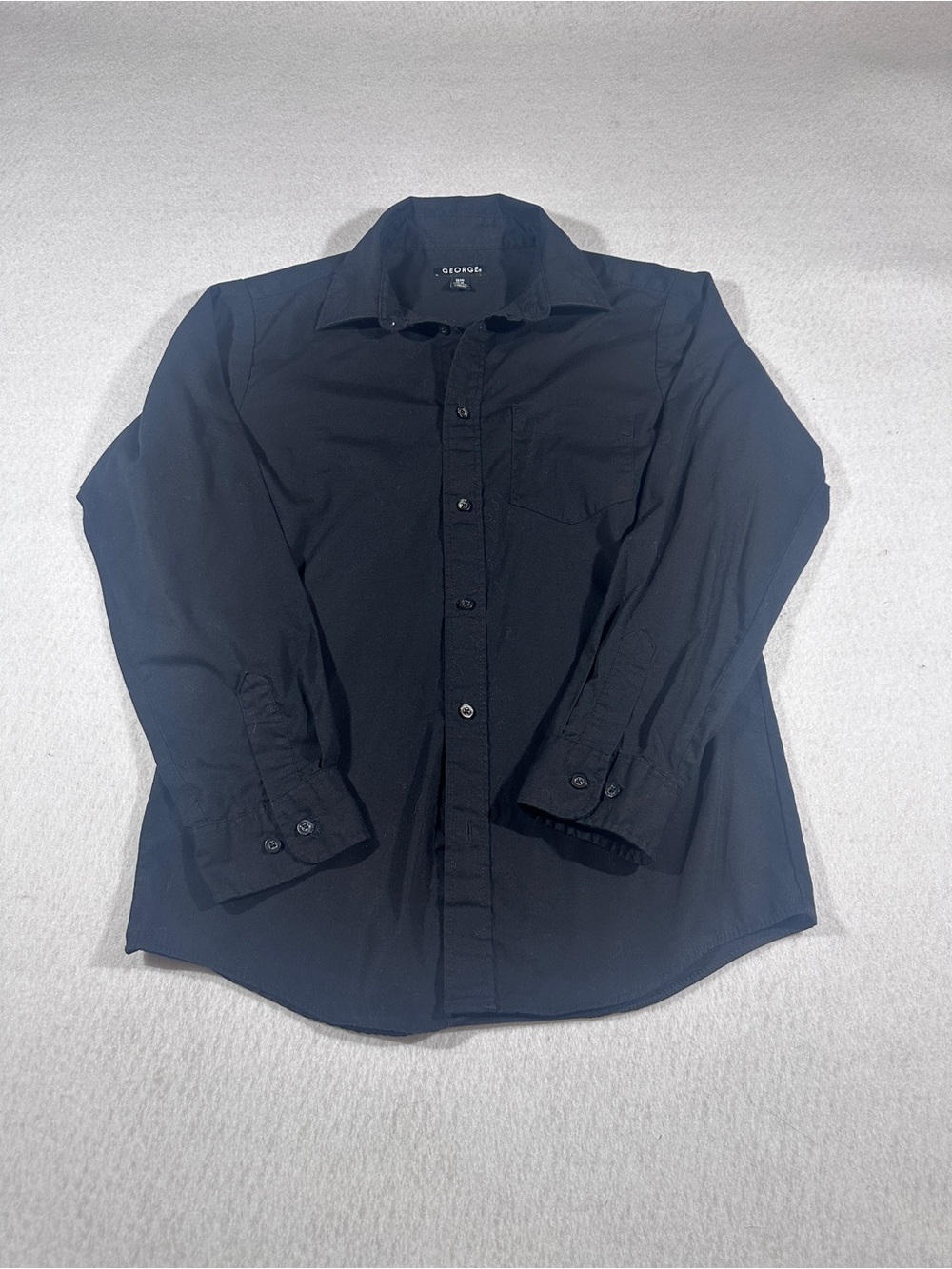 George Black Button-Down Shirt - Kids size XL